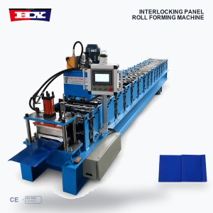 Snap Lock Metal Roof Panel Making Machine