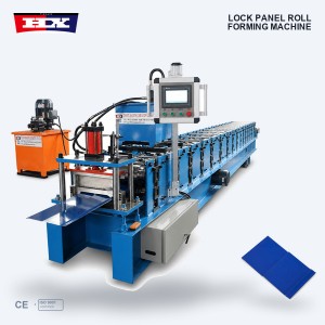 Snap Lock Metal Roofing Roll Forming Machine