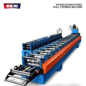 Snap Lock Metal Roof Panel Making Machine