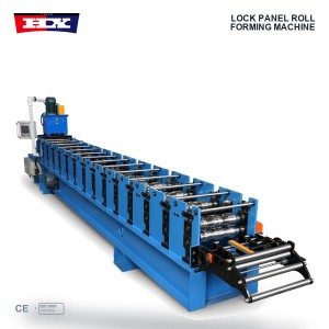 Snap Lock Metal Roofing Roll Forming Machine