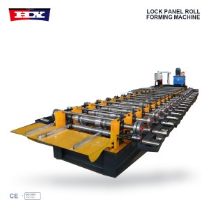 Snap Lock Metal Roofing Roll Forming Machine