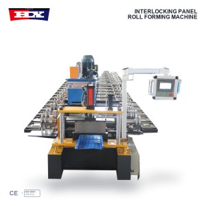 Snap Lock Metal Roofing Roll Forming Machine