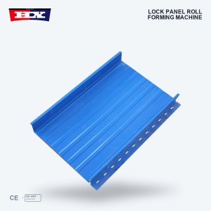 Snap Lock Metal Roof Panel Roll Forming Machine