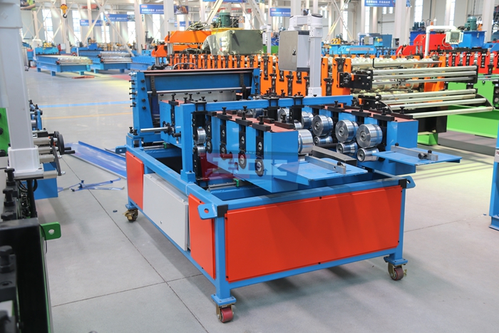 Haixing low standing seam roof panel machine with precision metal profile forming