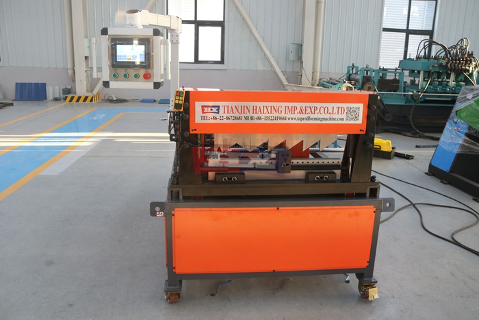 Haixing low standing seam roofing machine for metal roofing panel production