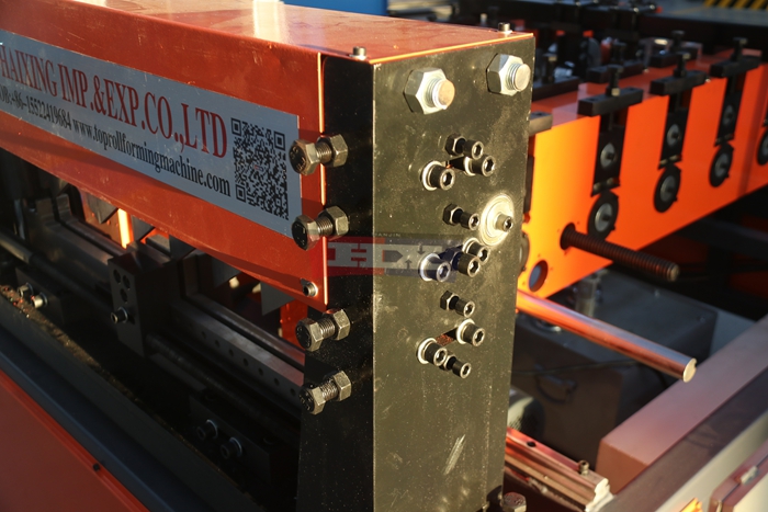 Haixing customized low profile standing seam metal roofing roll forming machine