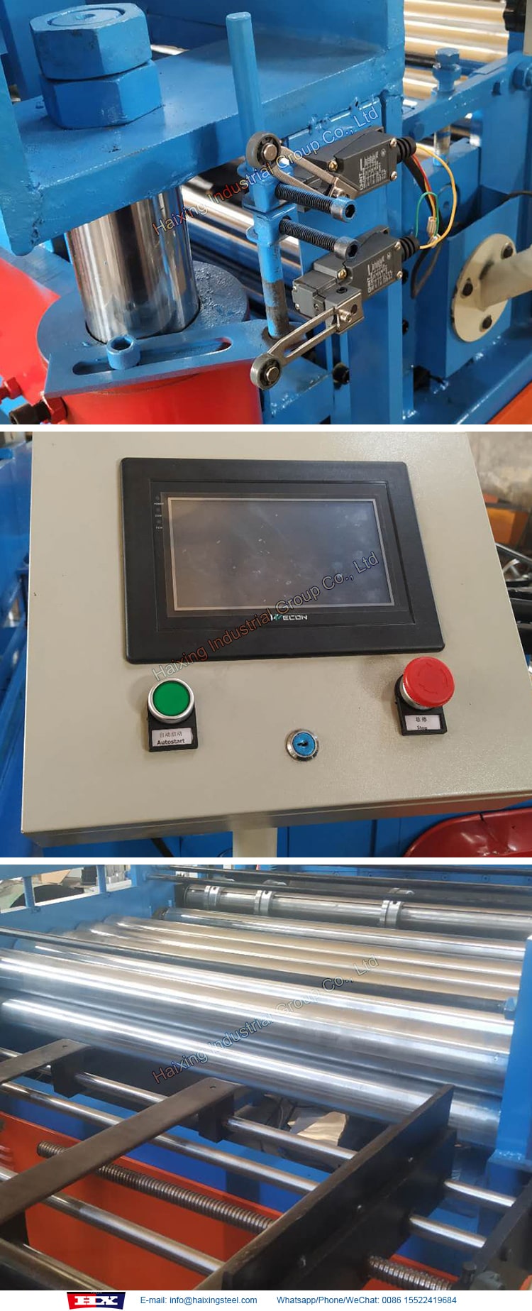 steel coil leveling cutting machine detail