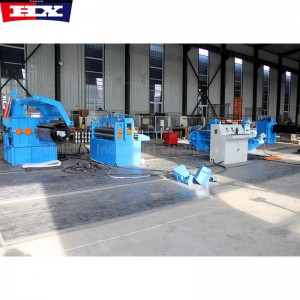 Automatic coil slitting cutting rewinding machine
