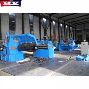 Automatic coil slitting cutting rewinding machine
