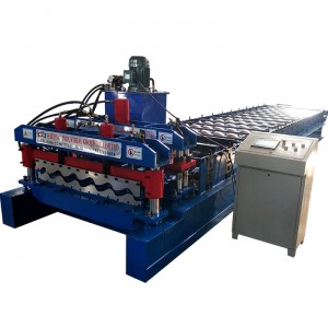 Off-arc Glazed Roof Roll Forming Making Machine