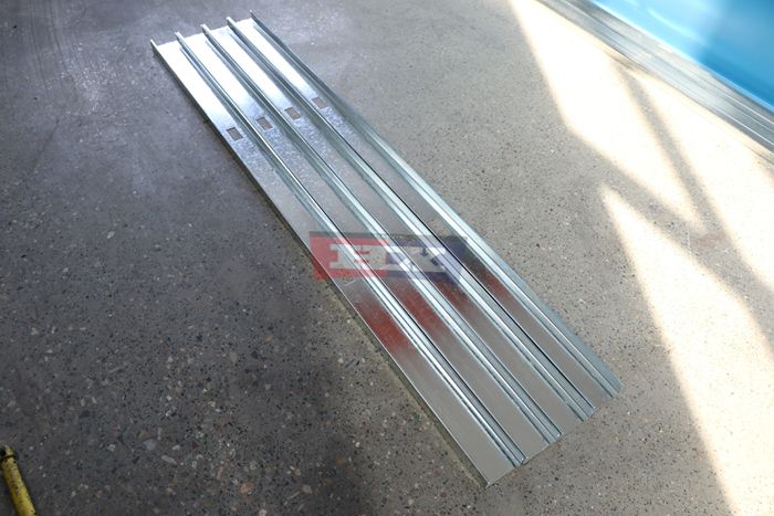 Galvanized steel stud channel produced by Haixing roll forming machine