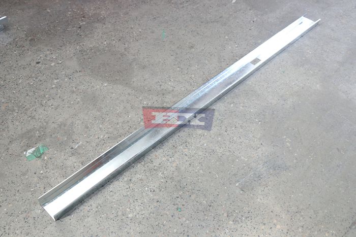 Finished steel stud channel profiles manufactured by Haixing machine