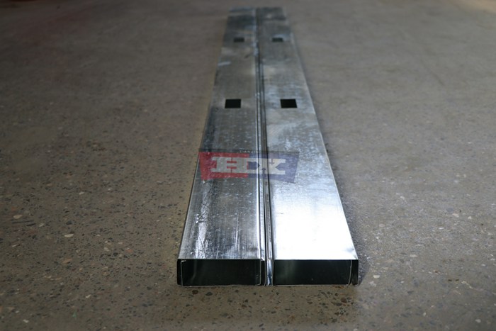 Steel stud channel profiles manufactured by Haixing equipment