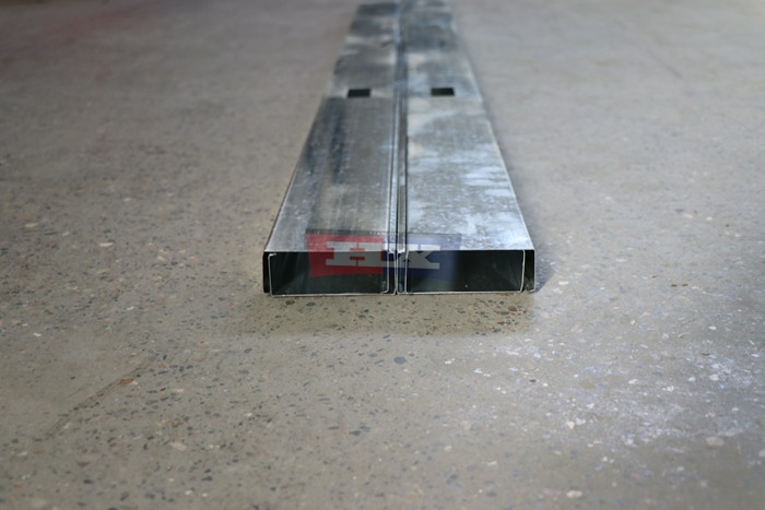 Finished metal stud channels produced by Haixing roll forming machine