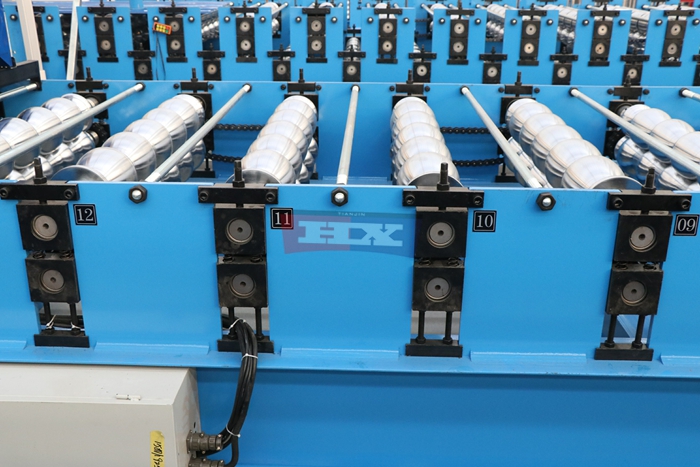 Haixing metal roofing tile production machine for residential and commercial roofing