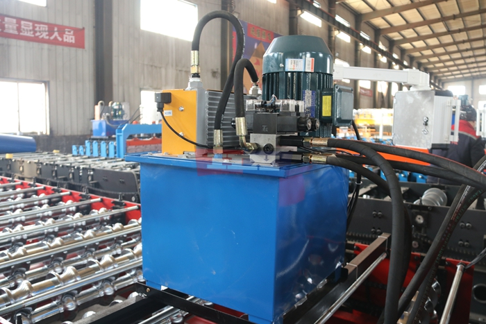 Haixing glazed roof tile machine for decorative steel roofing sheets