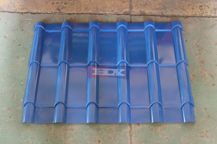 Haixing metal tile roll forming machine for customized roofing profiles