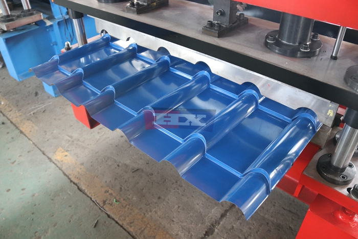 Haixing metal roofing tile production equipment for steel processing factories