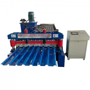 Cheapest Price Steel roof sheet curving tile making machine Made in China for Building equipment