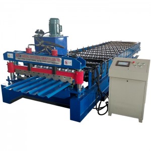 2019 Good Quality Roofing Tiles Press Forming Machine/colorful Tile Molding Machine