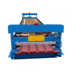 Factory supplied Customized Design Trapezoidal Roofing Sheet Roll Forming Machines