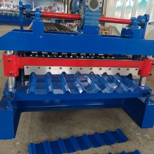 Hot Sale for Hot Sales 1000 Metal Sheet Trapezoidal Roof Tile Roll Forming Machine