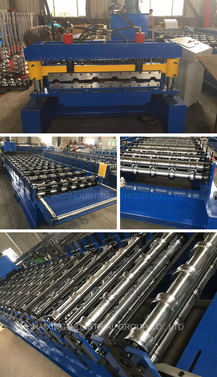 trapezoidal roof machine2