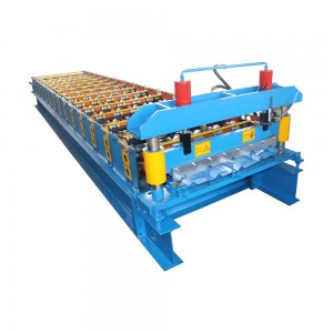 Reasonable price for Plc Automatic Double Layer Zinc Metal Roof Sheet Cold Roll Forming Machine