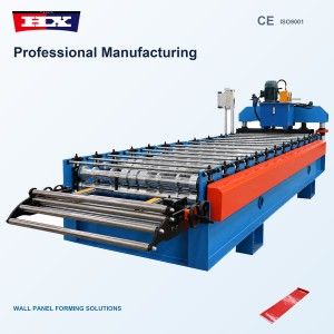 Metal Wall Cladding Roll Forming Machine