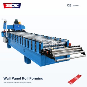 Metal Wall Cladding Roll Forming Machine