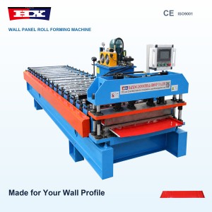 Metal Wall Cladding Roll Forming Machine