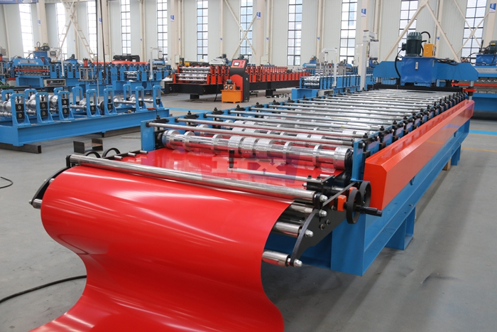 Haixing wall cladding roll forming machine for metal exterior wall panels