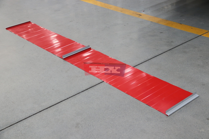 Haixing steel wall sheet making machine with progressive cold roll forming stations