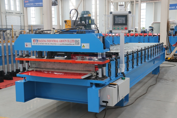Haixing metal wall panel making machine for customized steel wall cladding production
