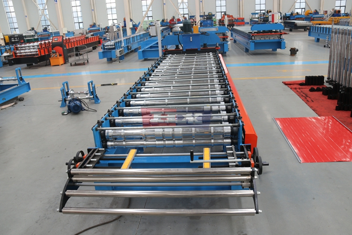 Haixing wall cladding roll forming machine for customized metal wall panel manufacturing