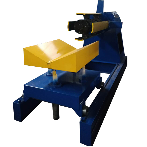OEM Manufacturer Steel Floor Deck Roll Forming Machine - Hydraulic Steel Decoiler With Coil Car – Haixing Industrial