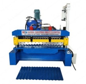 High quality roofing sheet machines, ribbed aluminum roofing machine